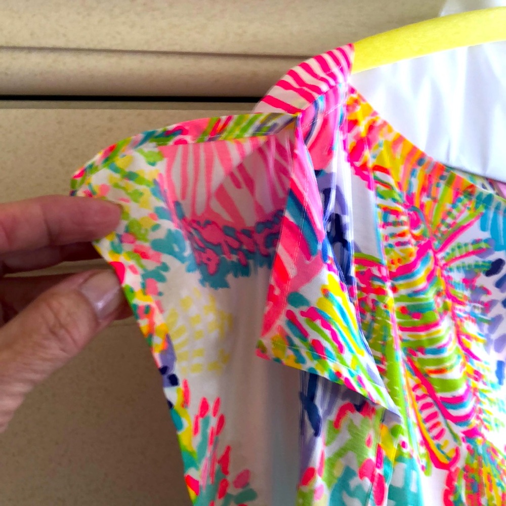 EUC Lilly Pulitzer Caftan Top XS/S - Picture 3 of 4